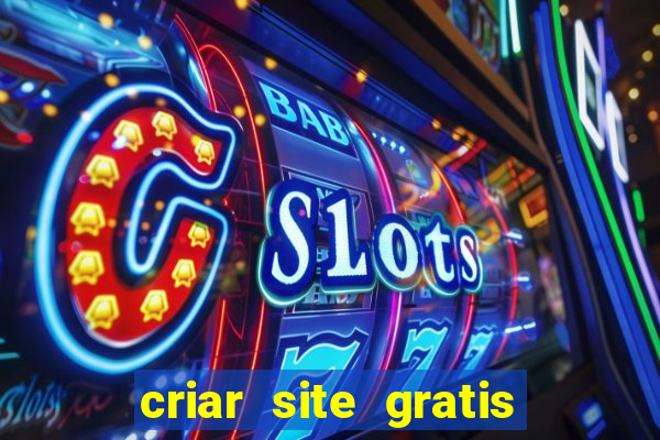 criar site gratis de jogos